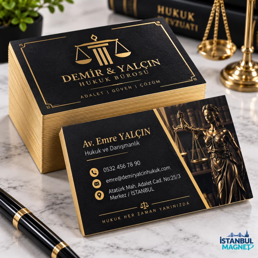 Sıvamalı kartvizit 700 gr - İstanbul Magnet