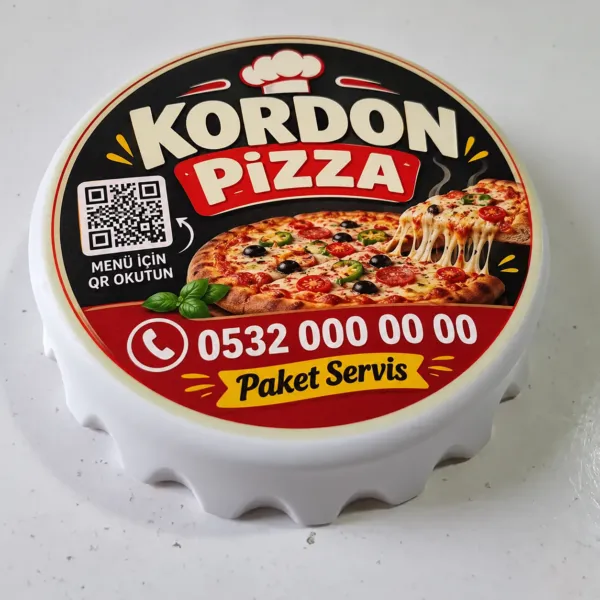 Baskılı açacak magnet - kapak şekilli logolu magnetli açacak