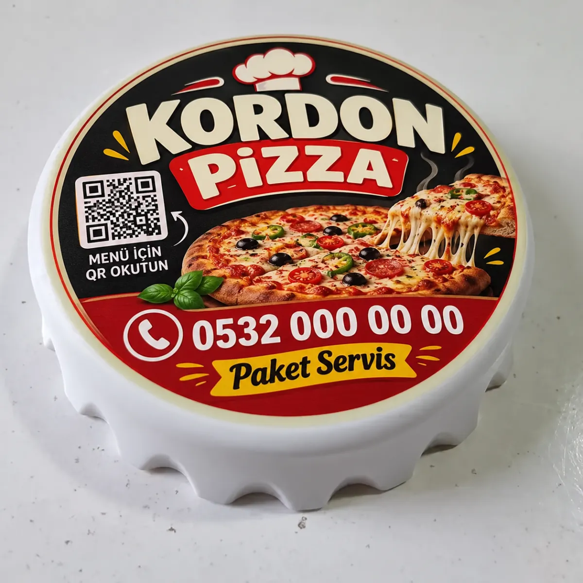 Baskılı açacak magnet - kapak şekilli logolu magnetli açacak